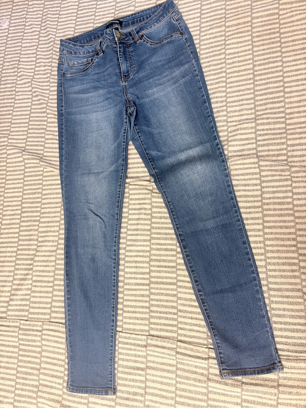 d. jeans Slim Skinny Women’s Jeans - Blue Wash